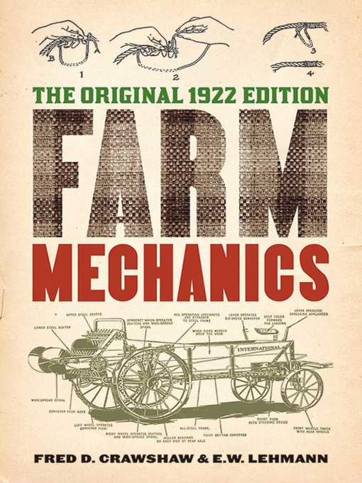 Title details for Farm Mechanics by Fred D. Crawshaw - Available